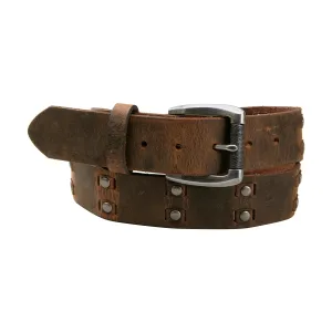 1 1/2" Woven and Studded Belt