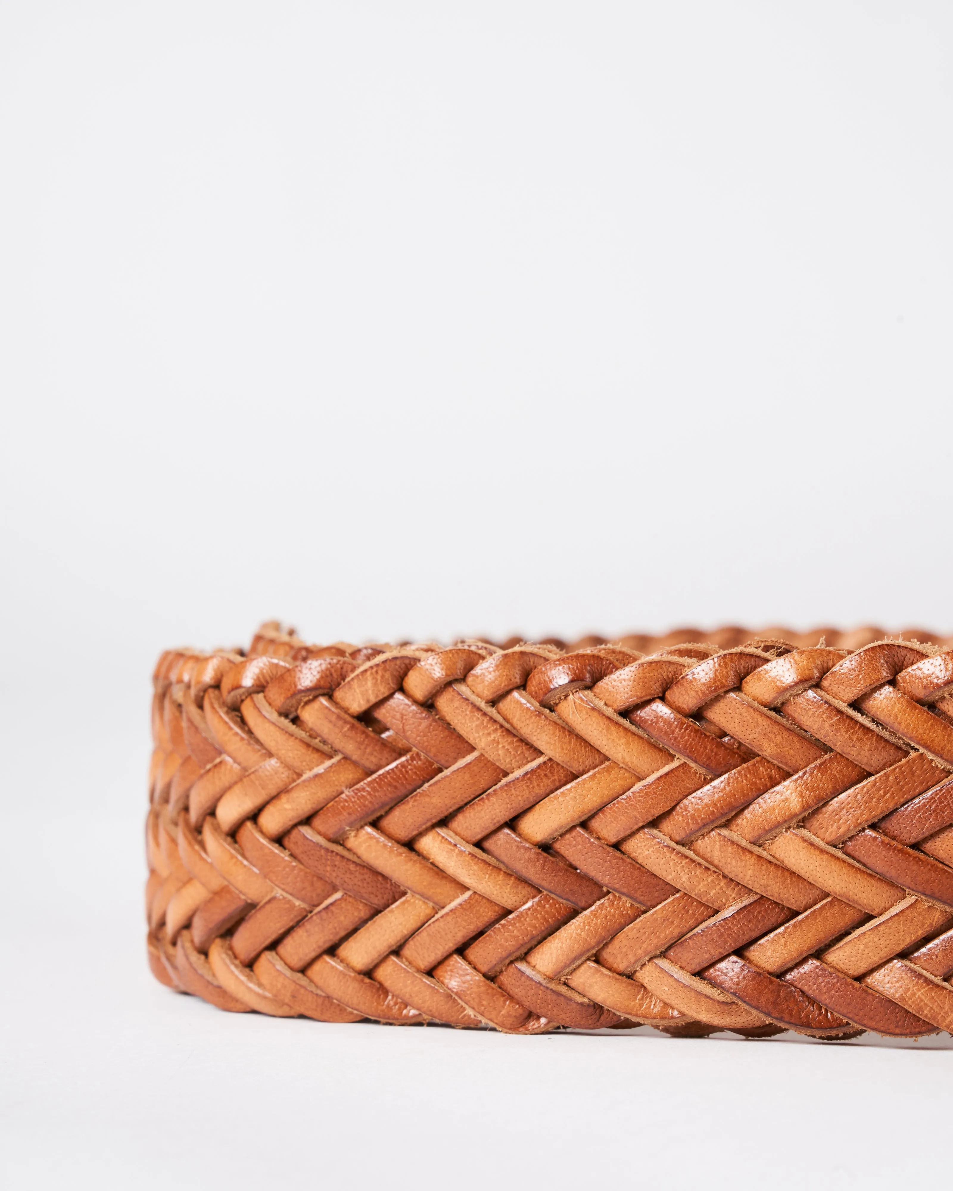 16ply belt - tan leather