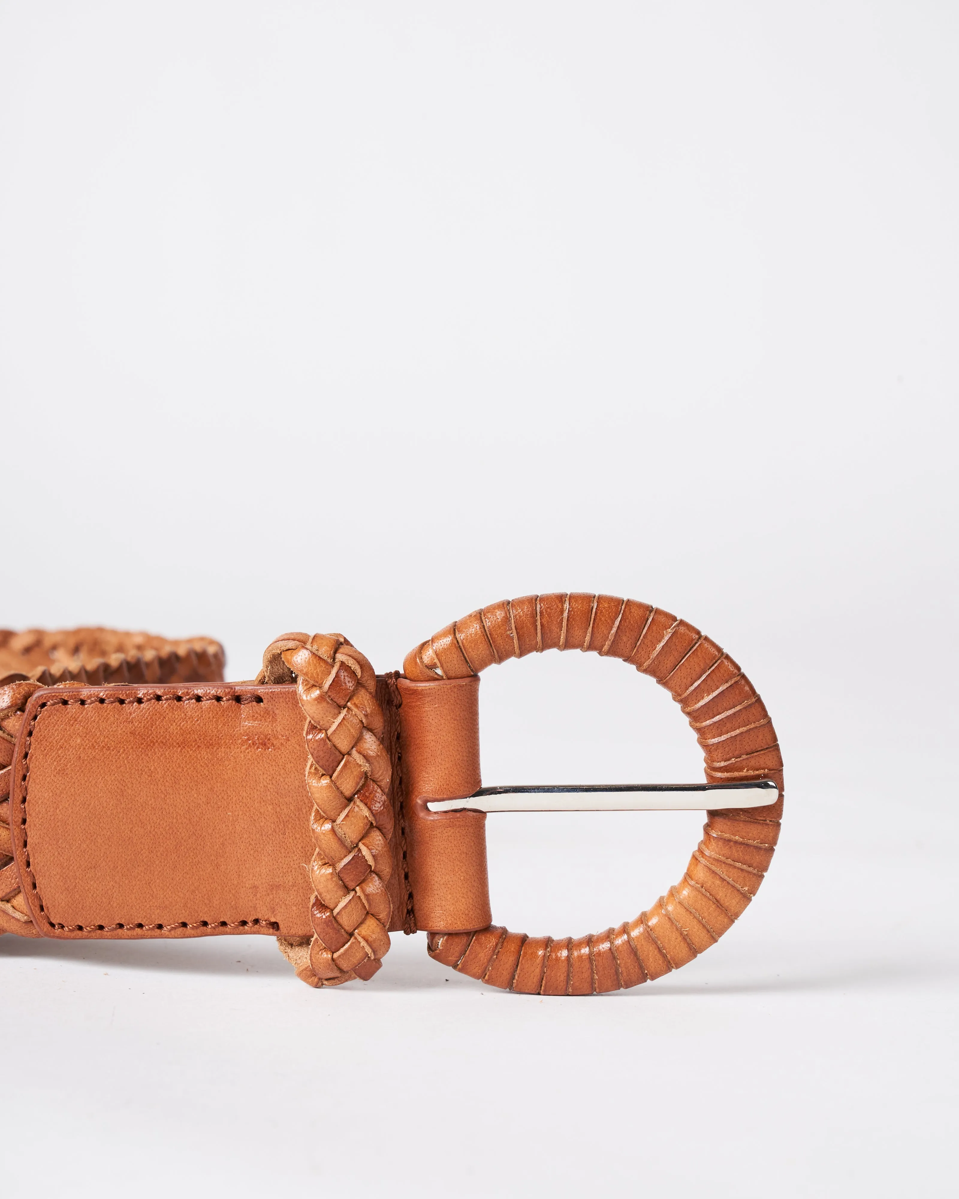 16ply belt - tan leather