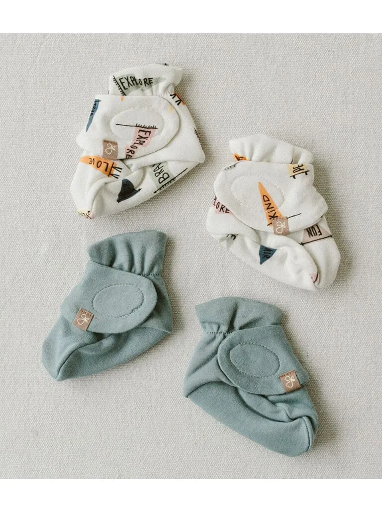 2 Pack - Booties - Affirmations and Pool