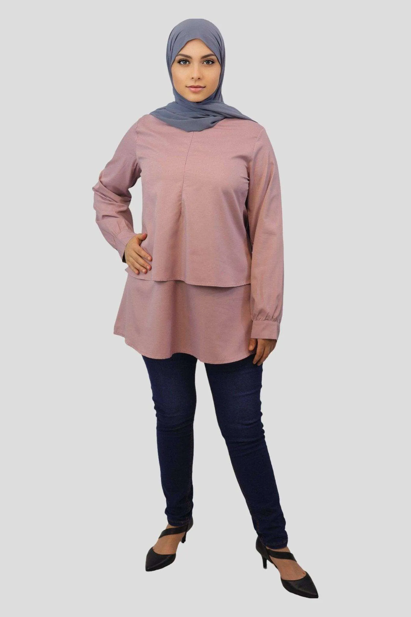 Anila Mid Length Layered Tunic