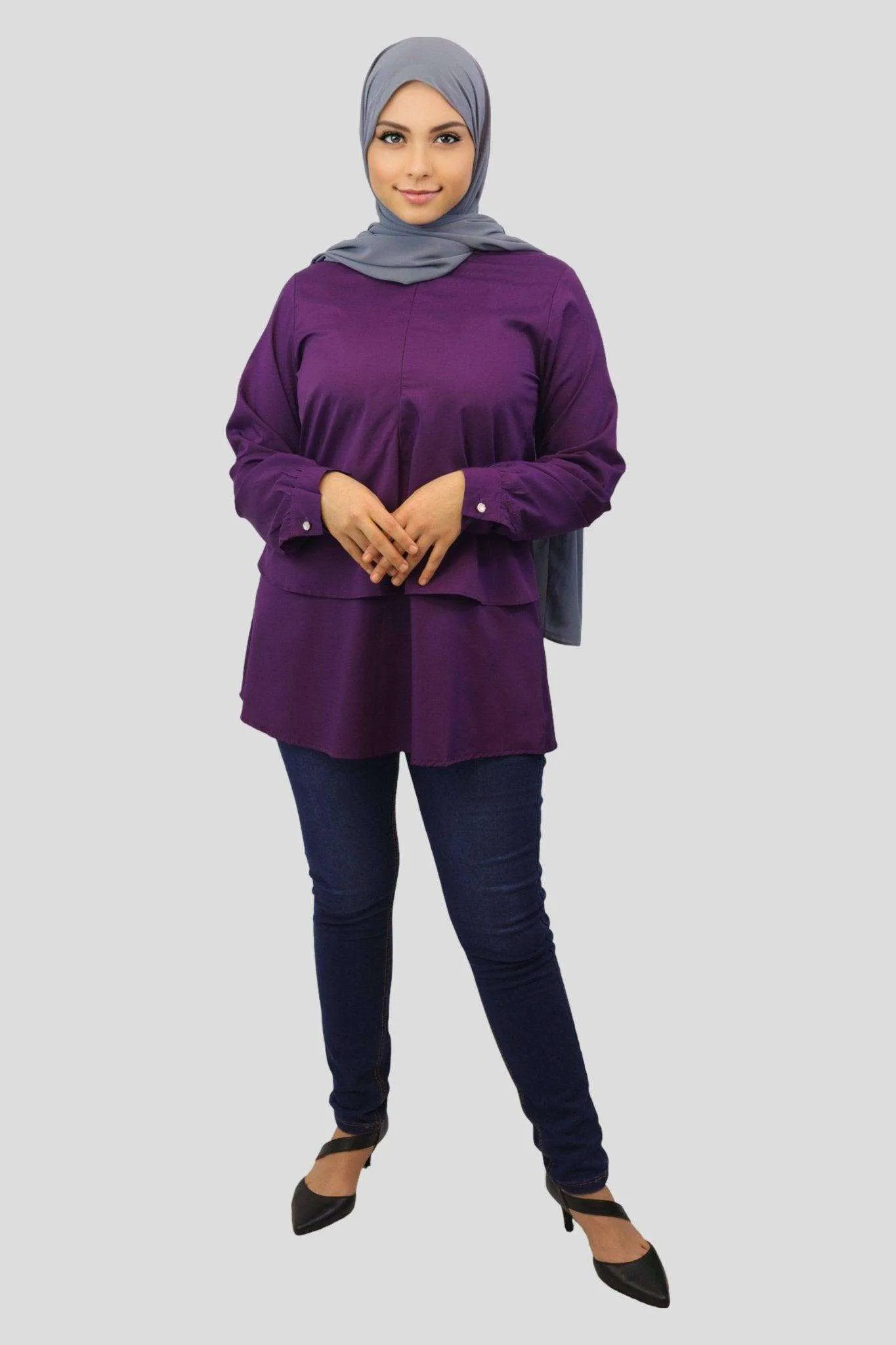 Anila Mid Length Layered Tunic