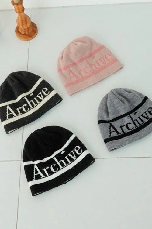 Archive Knitted Beanie