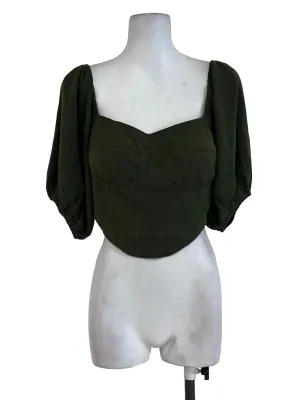Army Green Top