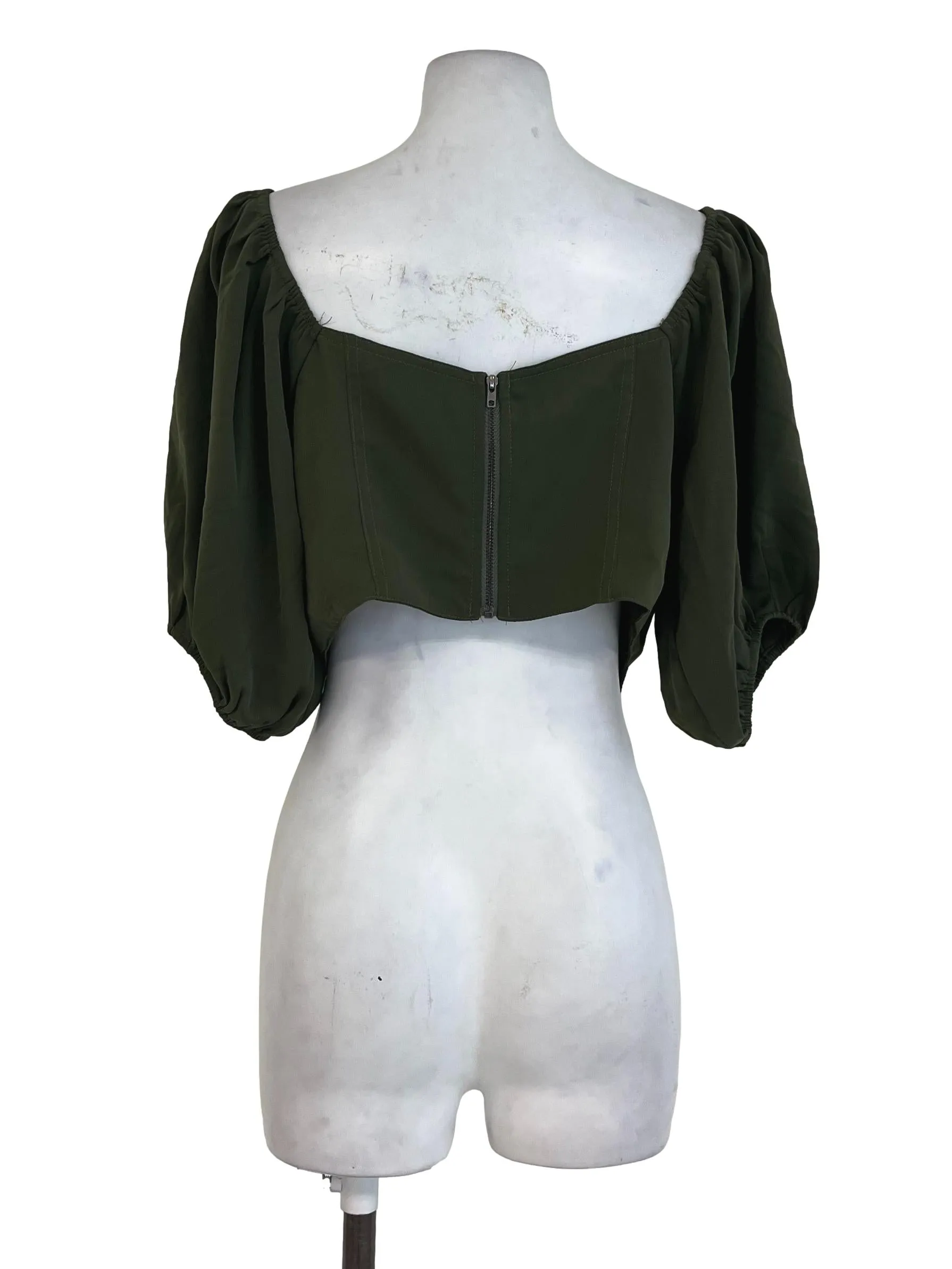Army Green Top