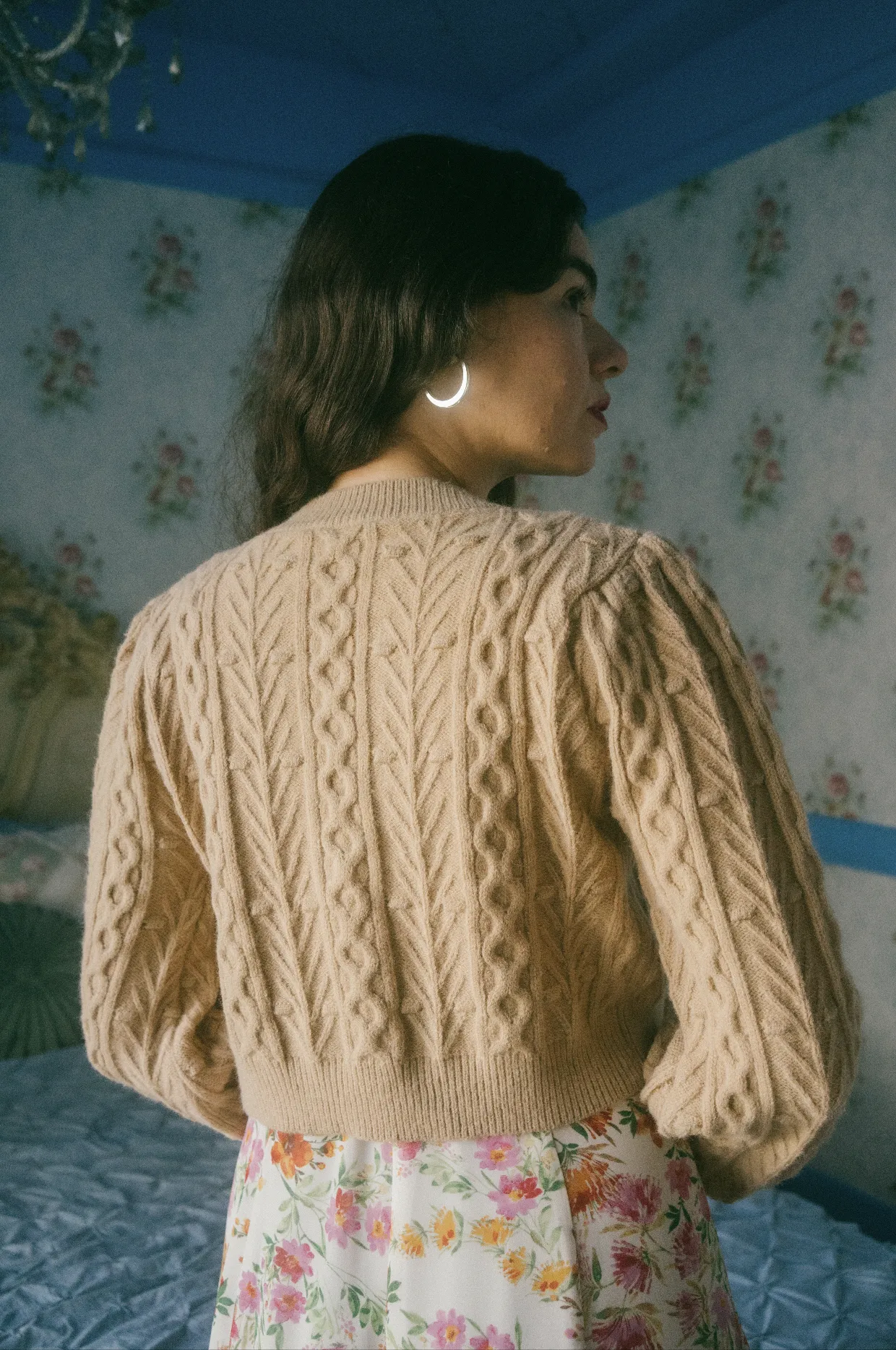 Audrey Cardigan in Taupe