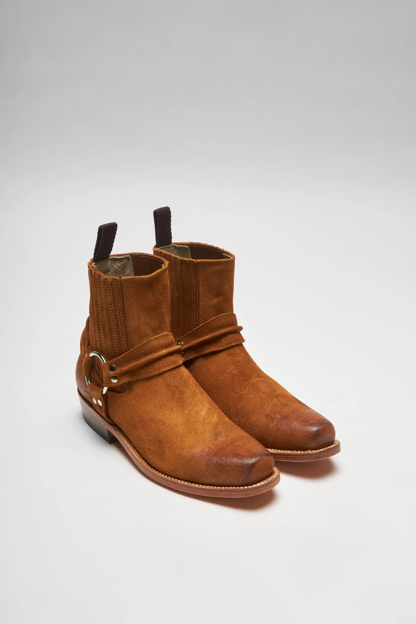 B2650BF Braun Bikerstiefelette