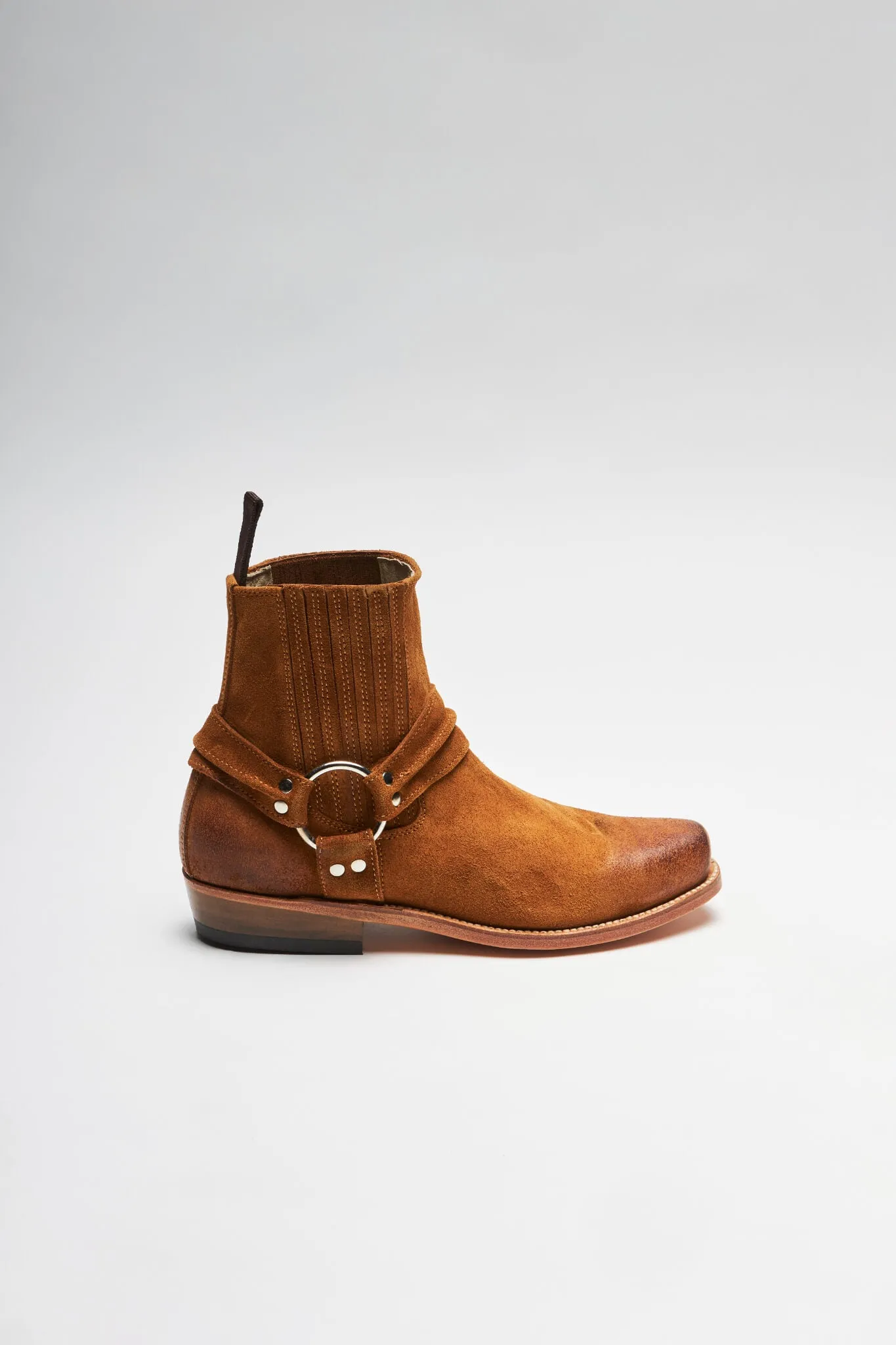 B2650BF Braun Bikerstiefelette