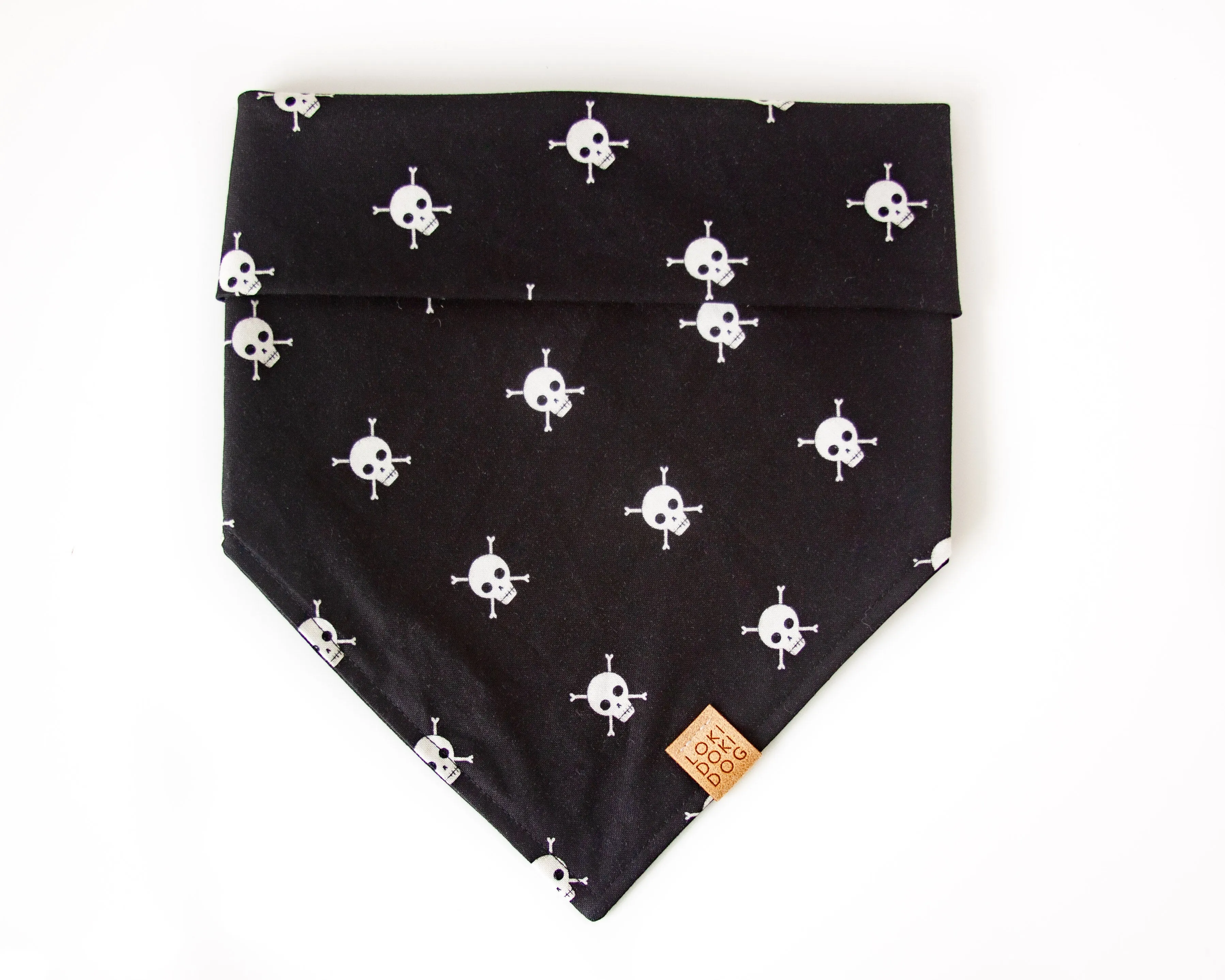 Bad to the Bone Dog Bandana
