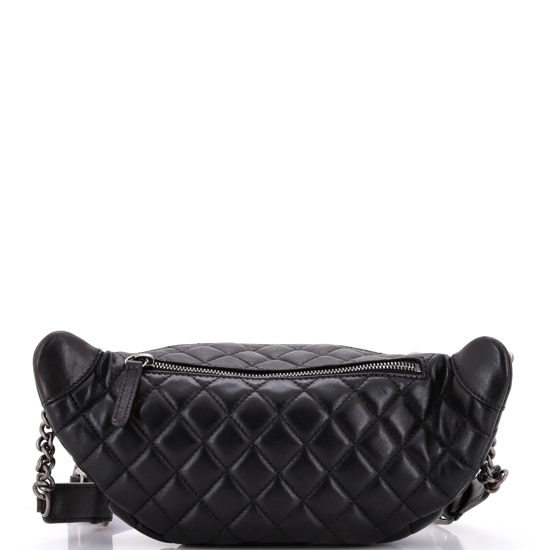 Banane Waist Bag Quilted Leather