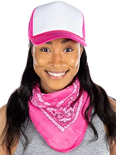 Bandana & Trucker Hat Bundle by Funky Junque