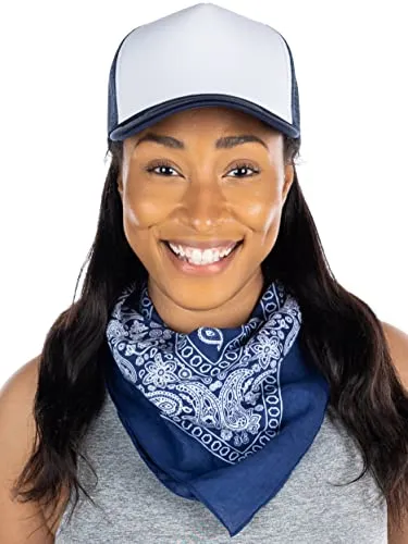 Bandana & Trucker Hat Bundle by Funky Junque