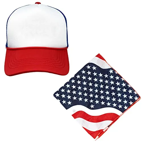 Bandana & Trucker Hat Bundle by Funky Junque
