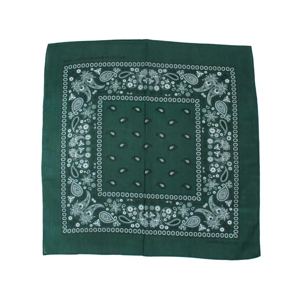Bandana Classica en Variedad de Colores, 100% Algodón