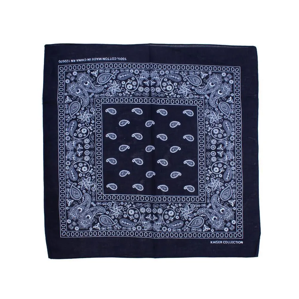 Bandana Classica en Variedad de Colores, 100% Algodón