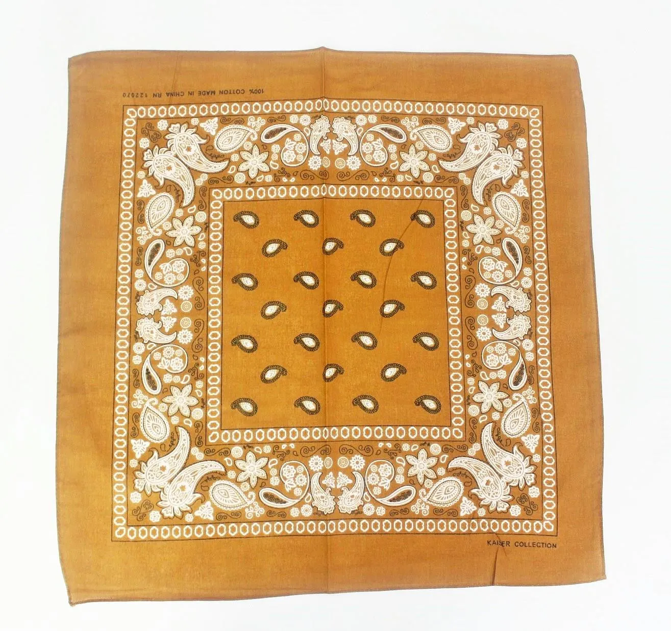 Bandana Classica en Variedad de Colores, 100% Algodón