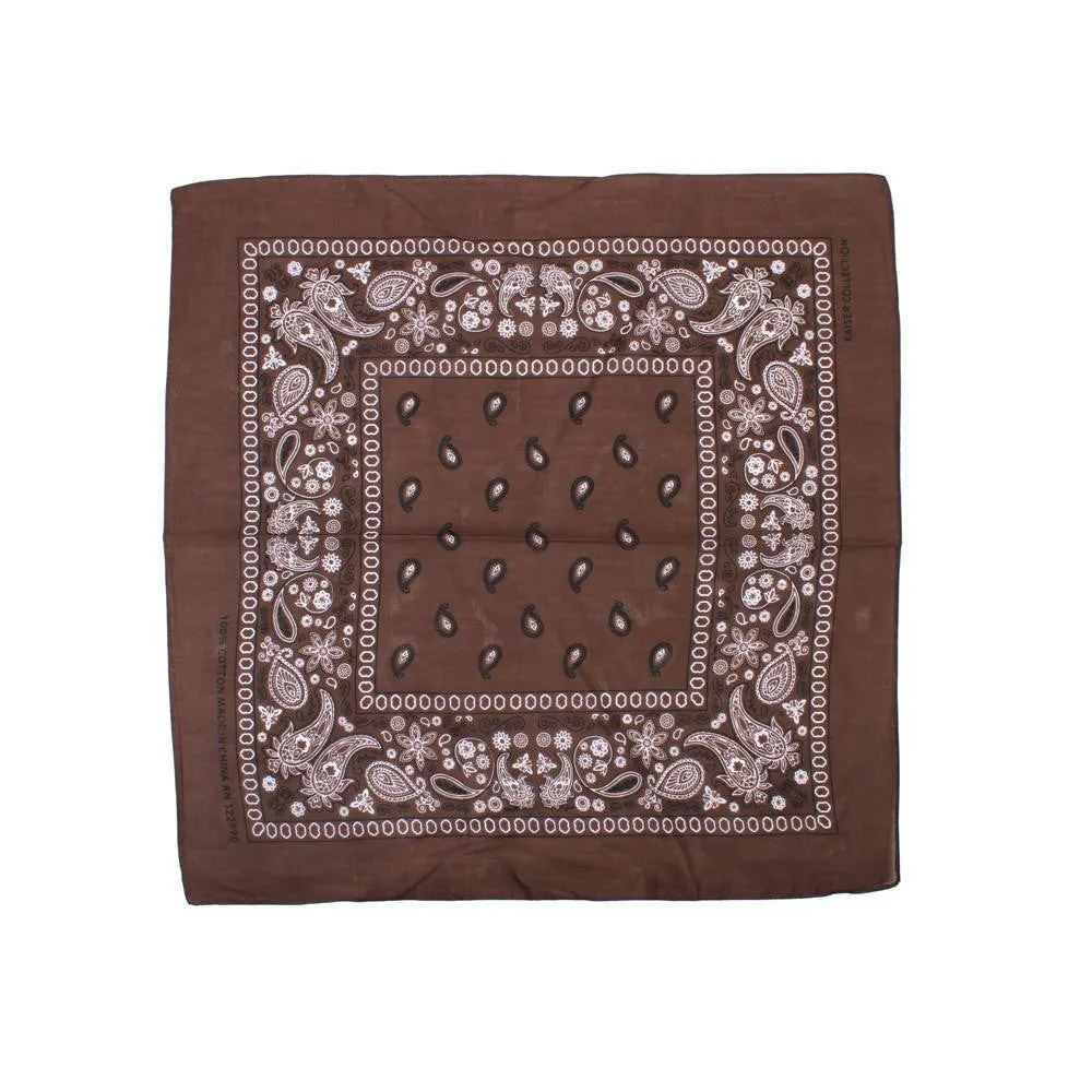 Bandana Classica en Variedad de Colores, 100% Algodón