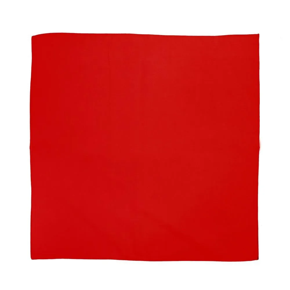 Bandana en Colores Sólidos, 100% Algodón