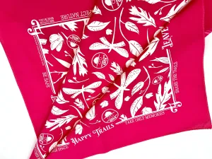 Bandana Hot Pink (includes US shipping via USPS only)