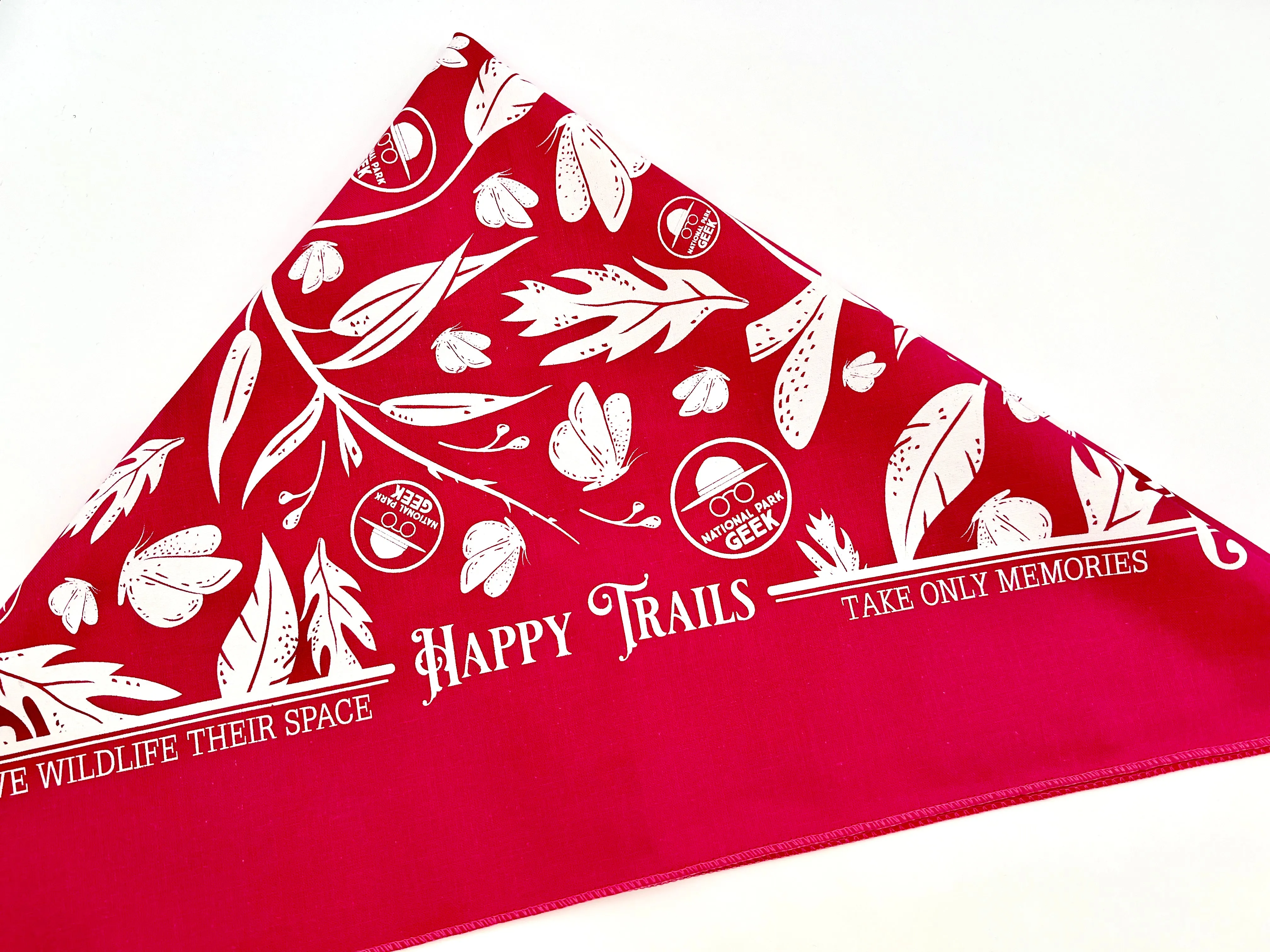 Bandana Hot Pink (includes US shipping via USPS only)