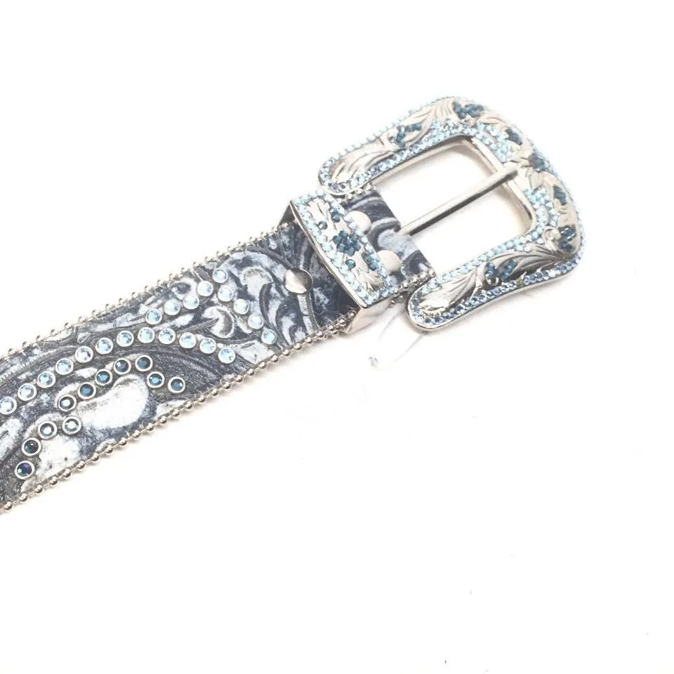 b.b. Simon "Oceans Blue" Crystal Belt