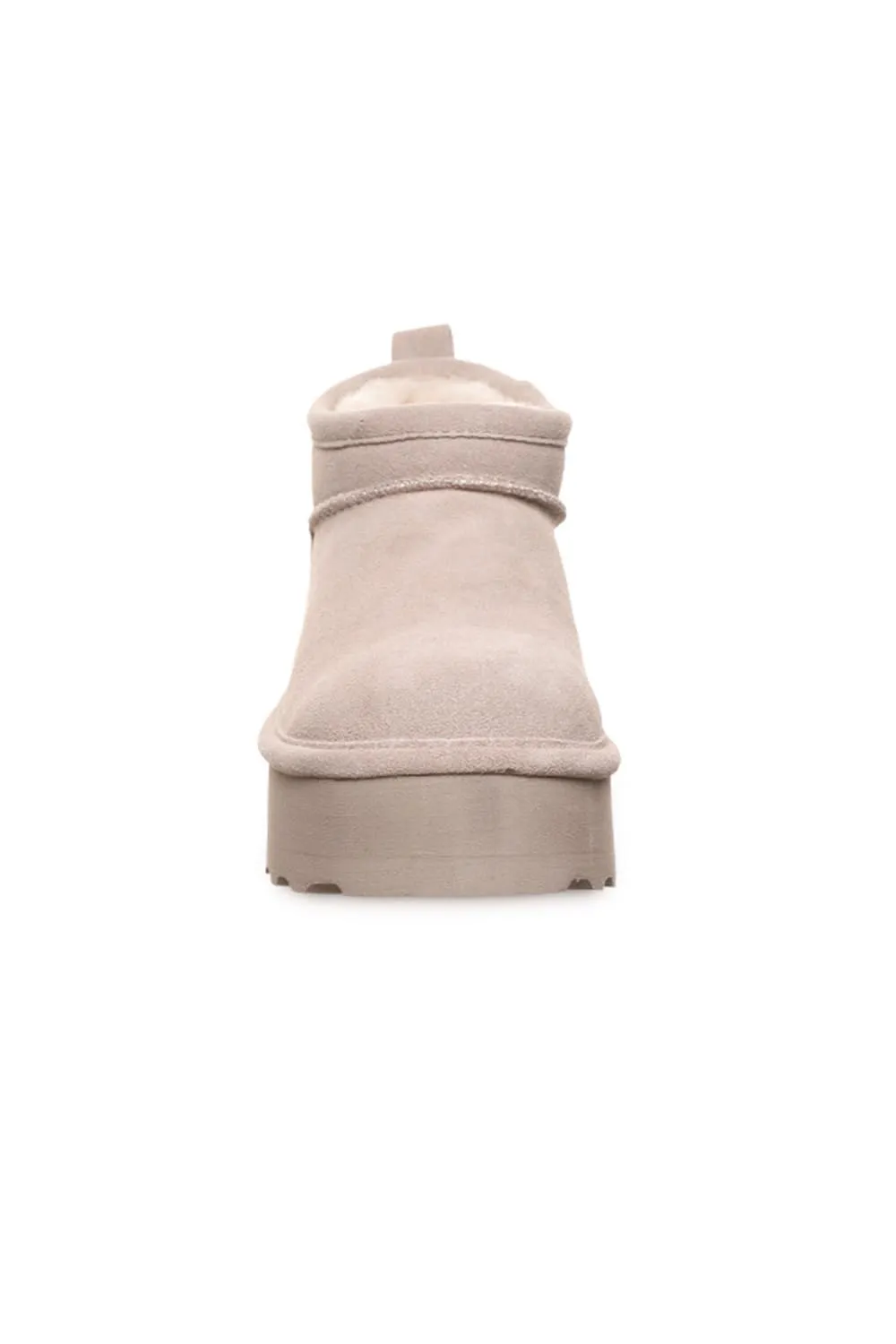 Bearpaw Retro Super Shorty Ankle Booties for Women in Mushroom | 3051W-500 MUSHROOM