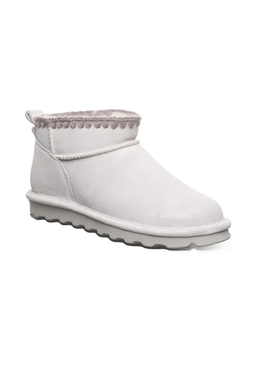Bearpaw Shorty Crochet Booties for Women in Lunar Rock | 3113W-064 LUNAR ROCK