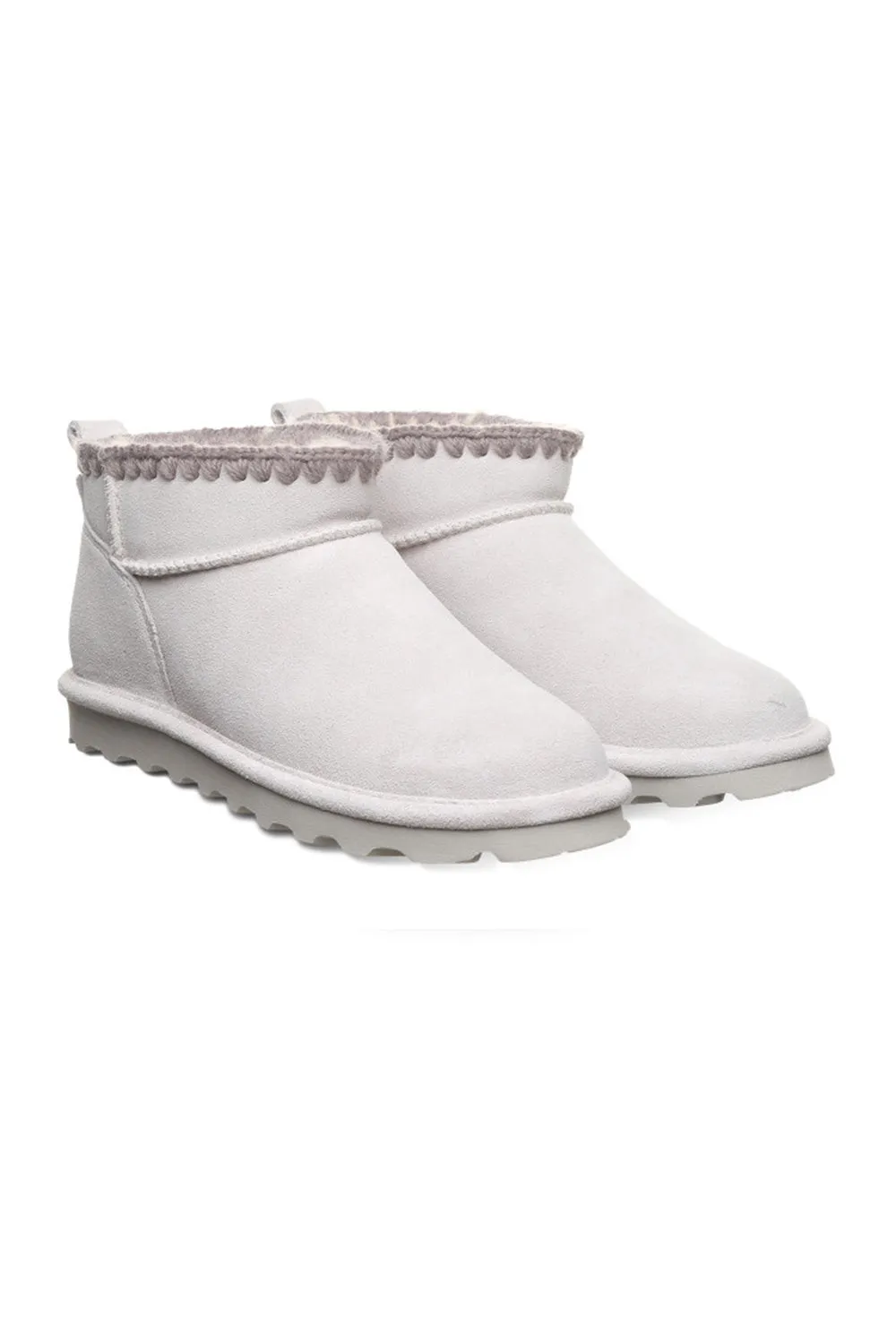 Bearpaw Shorty Crochet Booties for Women in Lunar Rock | 3113W-064 LUNAR ROCK