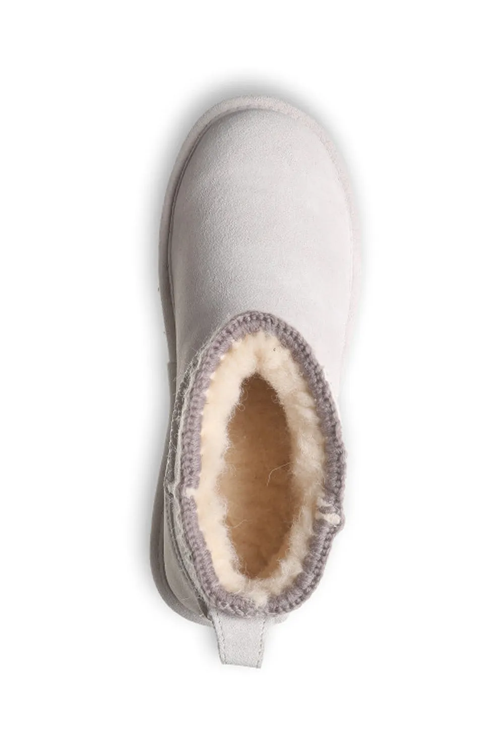 Bearpaw Shorty Crochet Booties for Women in Lunar Rock | 3113W-064 LUNAR ROCK