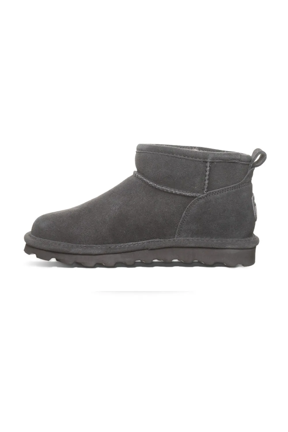 Bearpaw Shorty Wide Ankle Booties for Women in Graphite | 2860W-060 GRAPHITE