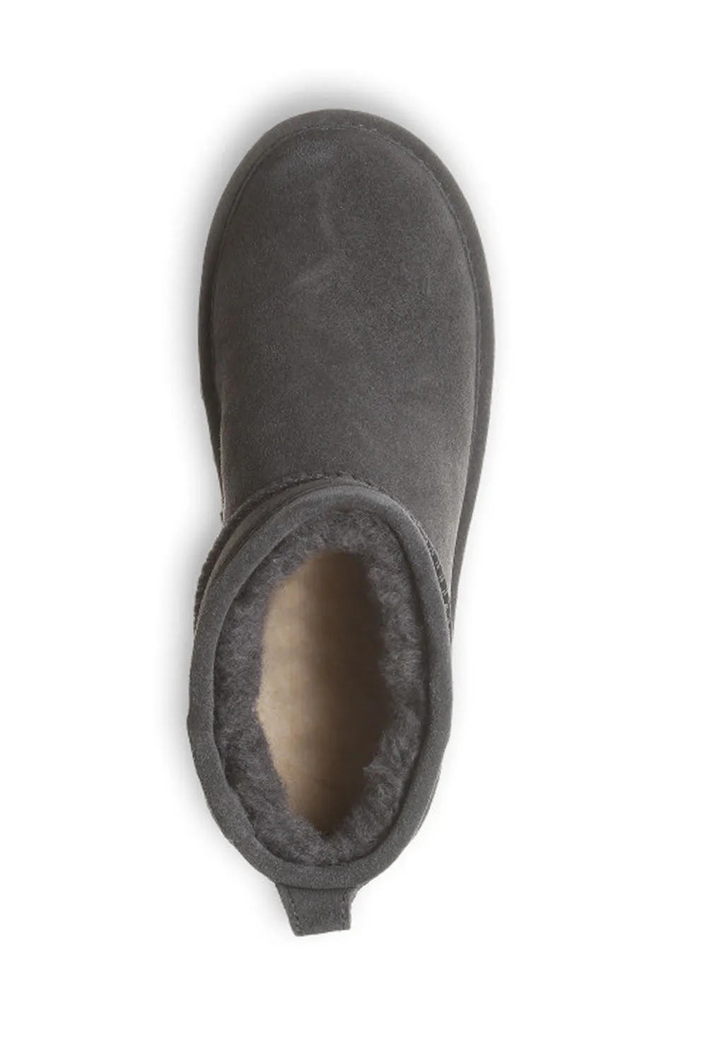 Bearpaw Shorty Wide Ankle Booties for Women in Graphite | 2860W-060 GRAPHITE