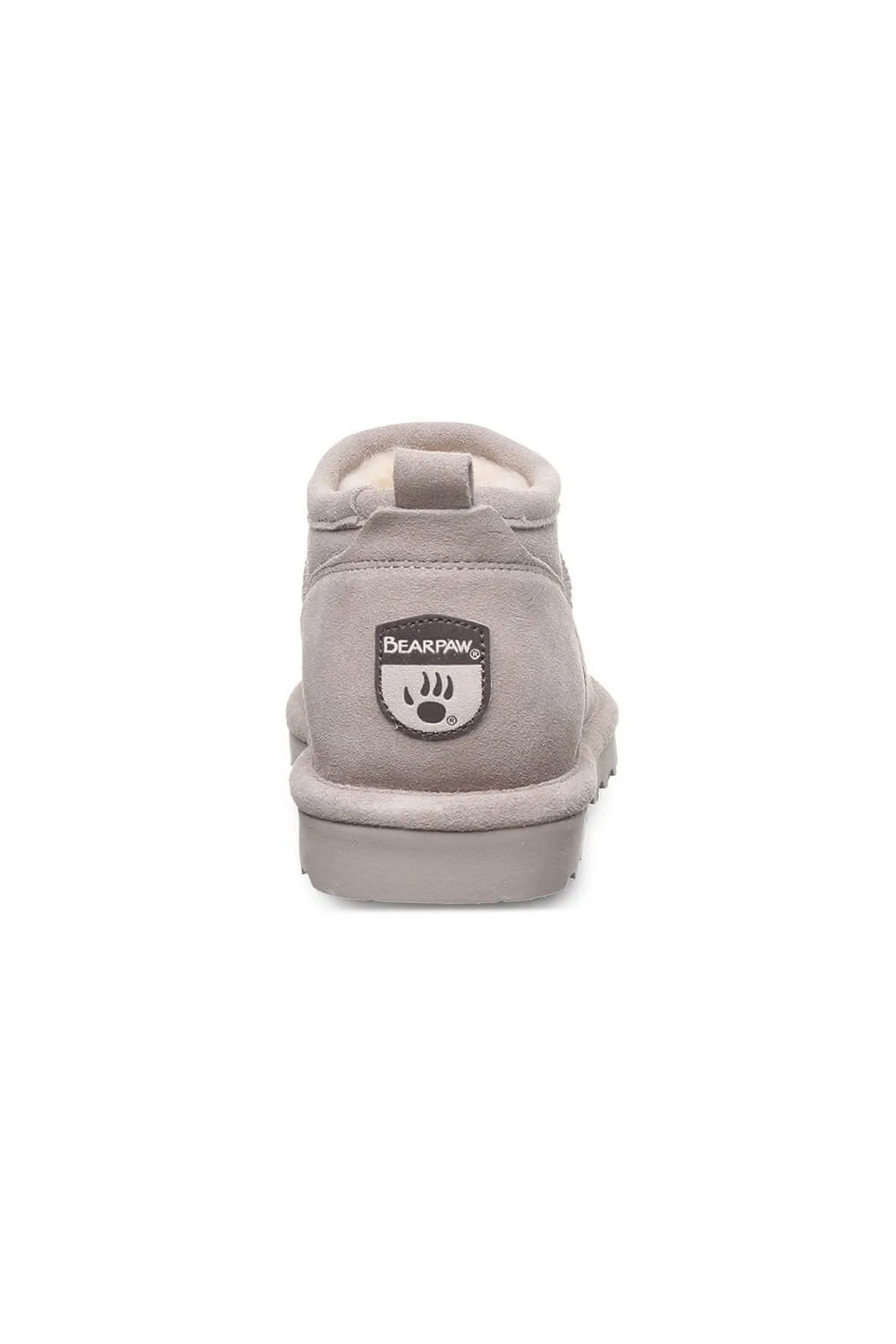 Bearpaw Super Shorty Ankle Booties for Women in Mushroom | 3049W-500 MUSHROOM