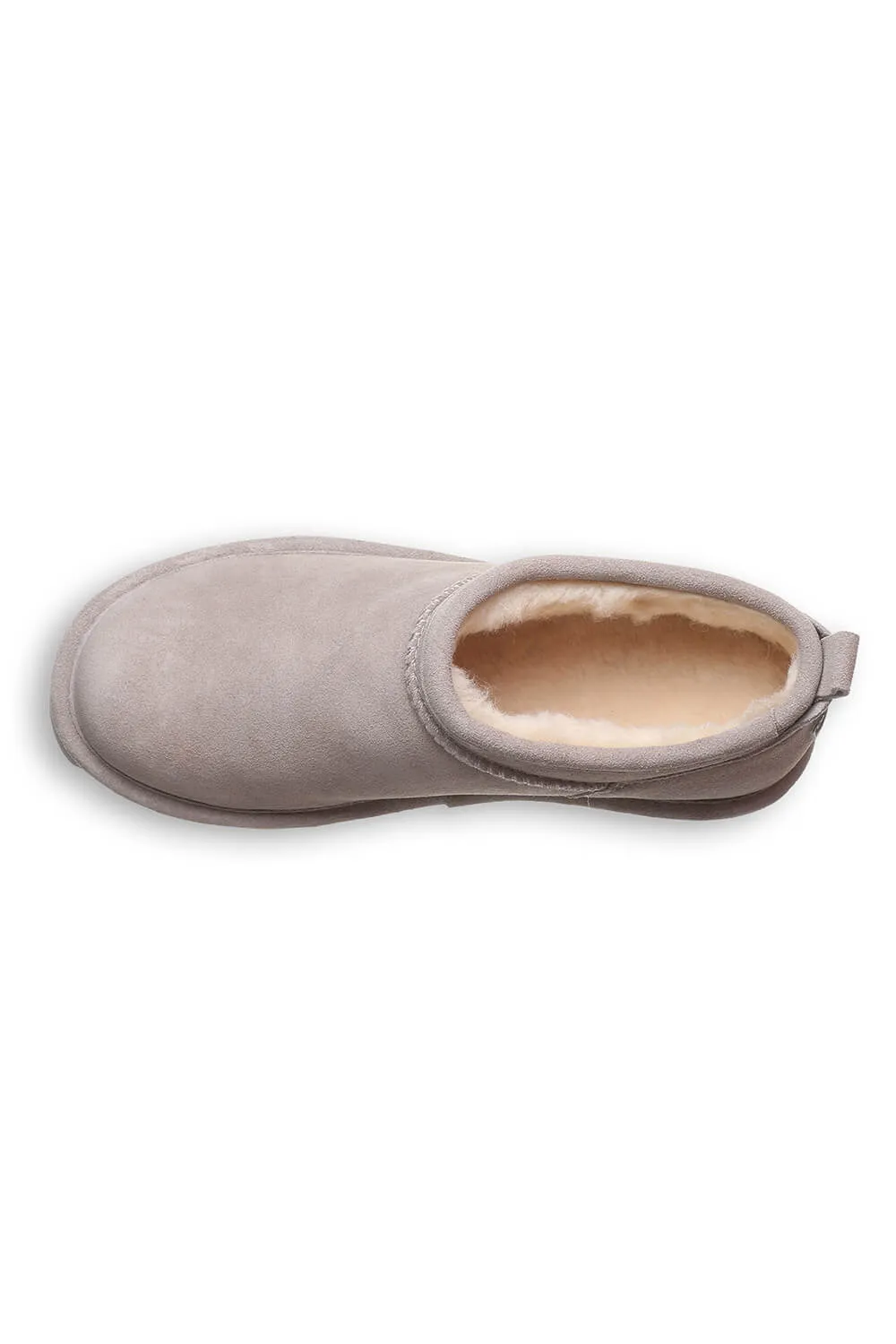 Bearpaw Super Shorty Ankle Booties for Women in Mushroom | 3049W-500 MUSHROOM
