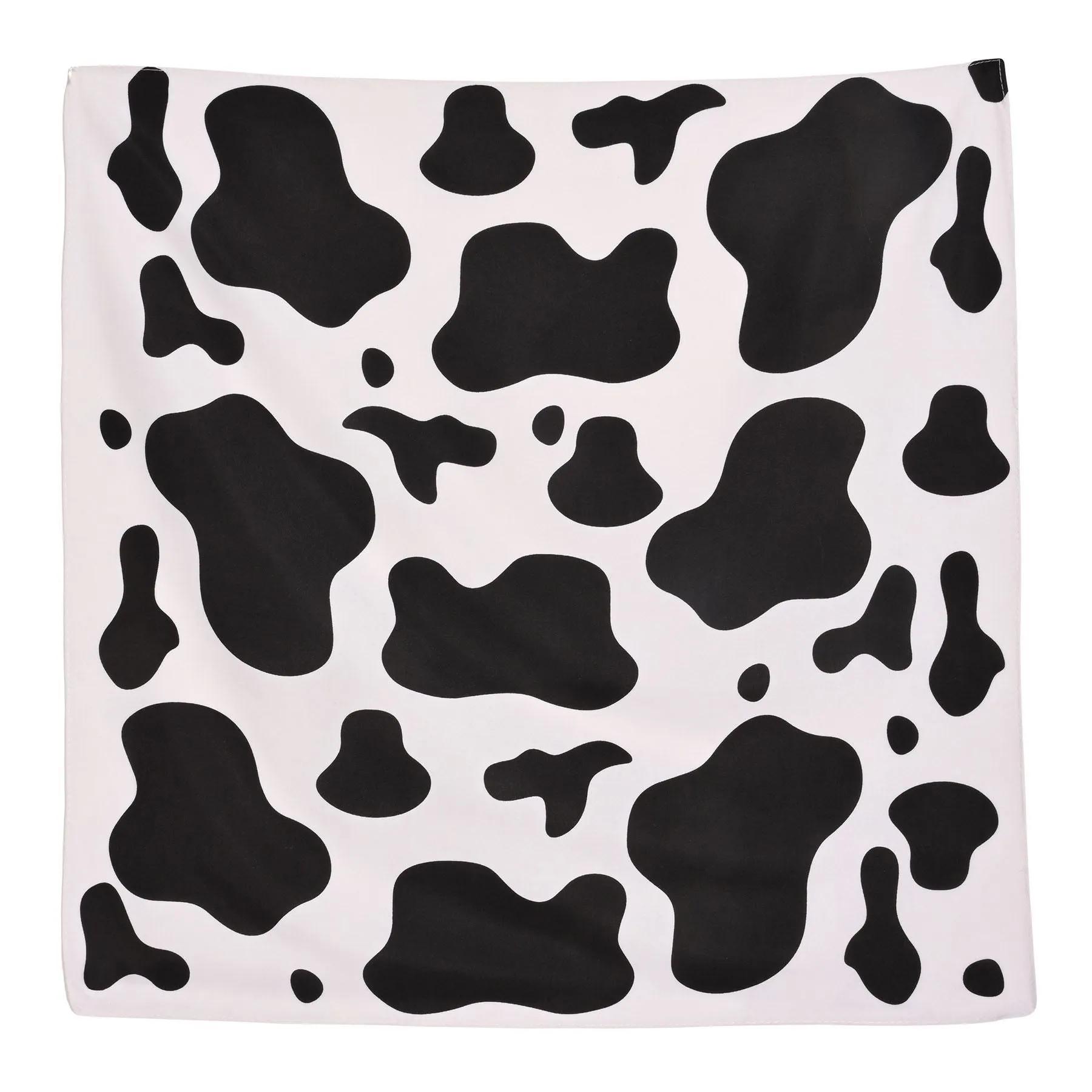 Beistle Cow Print Bandana 22 in  x 22 in  (1/Pkg) Party Supply Decoration : Farm