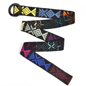 Belt with Black Horn Buckle 47" | Tal Ja #2