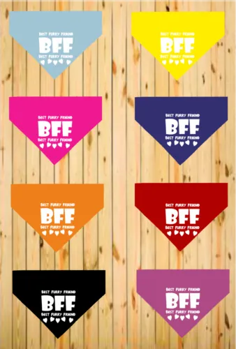 Best Furry Friend Bandana - FunDog Bandana's - Assorted Colors