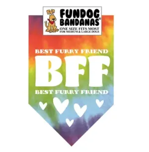 Best Furry Friend Bandana - FunDog Bandana's - Assorted Colors