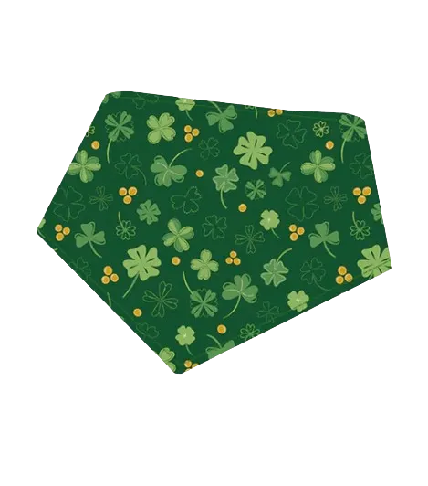 Bibby Bubby Bandana - St. Patrick's Day Lucky Clovers