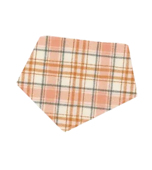 Bibby Bubby Flannel Bandana - Pink Check