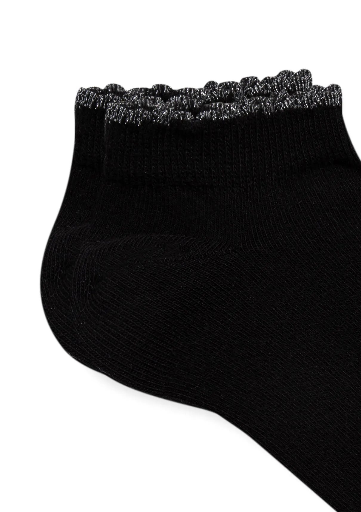 Black Ankle Socks