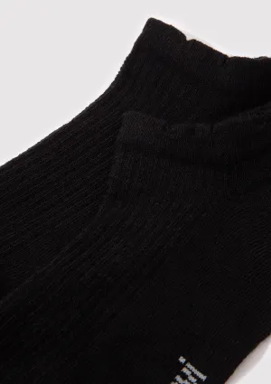Black Ankle Socks