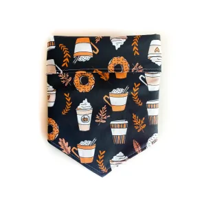 Black Coffee & Donuts Bandana
