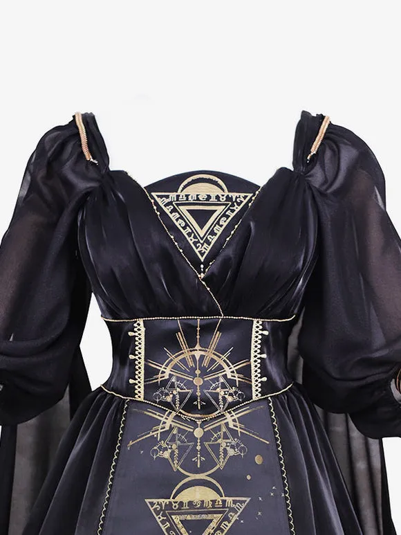 Black Gold Lolita Accessories Accessory Miscellaneous