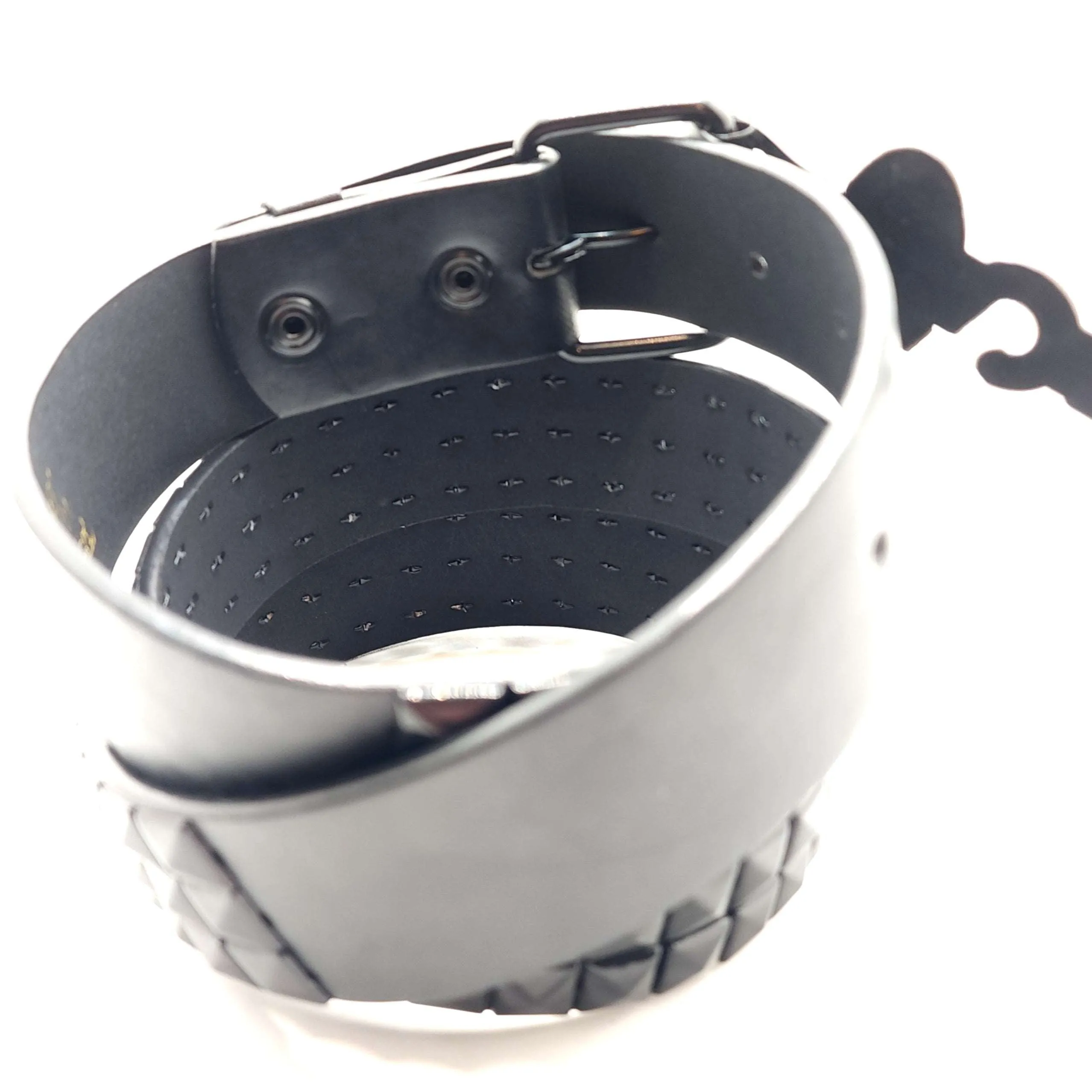 Black on Black Studded Belt Punk