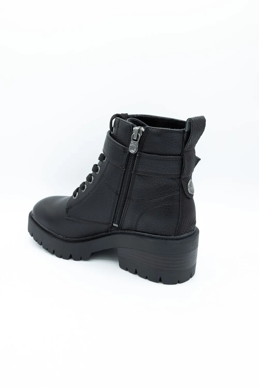 Blowfish Malibu Jagger Lace Booties for Women in Black | J1687S2