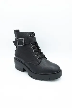 Blowfish Malibu Jagger Lace Booties for Women in Black | J1687S2