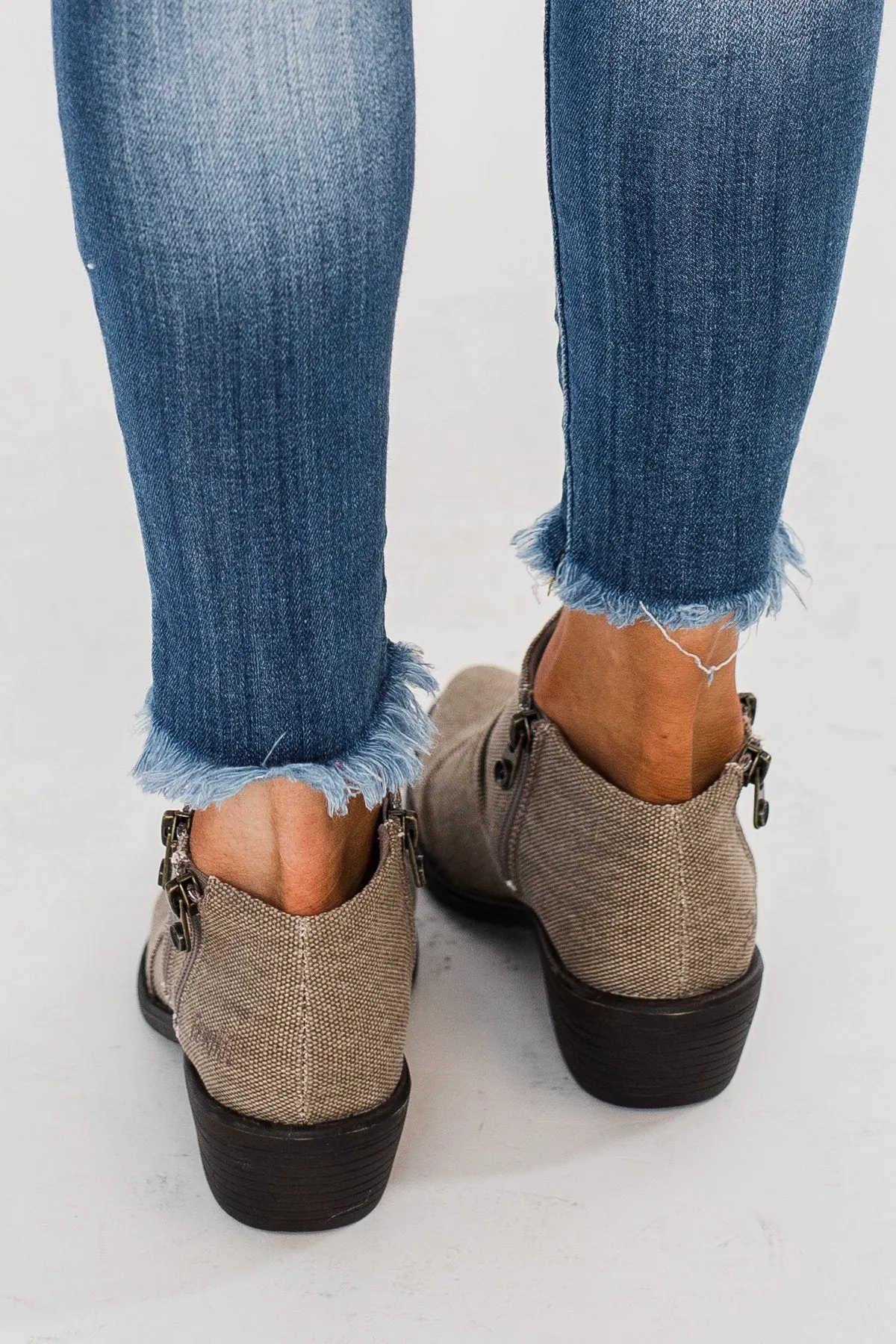 Blowfish Wander Booties- Bronze