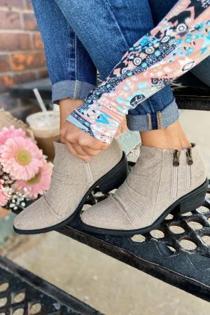Blowfish Wander Booties- Light Taupe