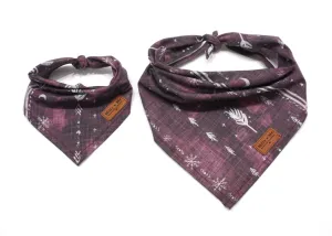 Bohemian Winter Burgundy - Pet Bandana