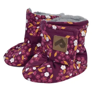 Booties - Dot Flowers